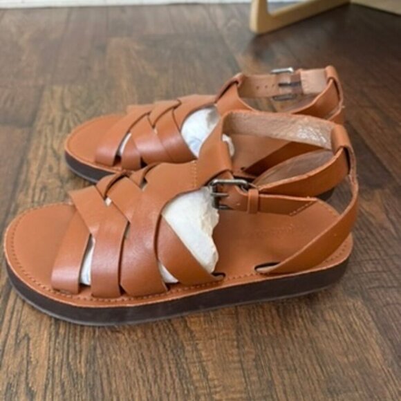 Madewell | Leather Platform Sandal - Picture 3 of 5